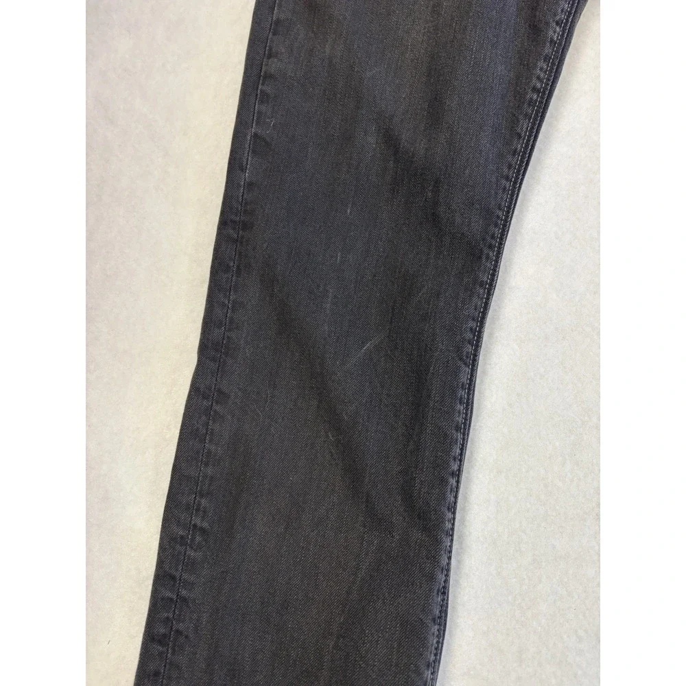 Express Mens 32X34 Black Rocco Slim Fit Skinny Leg Jeans Urban Streetwear Skater